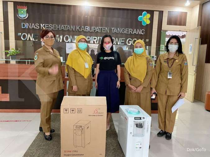 BangkitBersama Tangani Covid-19, GoTo Donasikan Lebih dari 1.000 Konsentrator Oksigen bagi Faskes di Indonesia