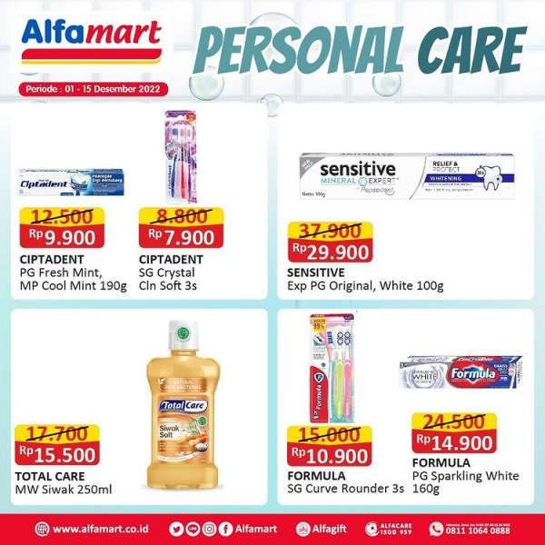 Harga Promo Alfamart Hari Ini 1-15 Desember 2022