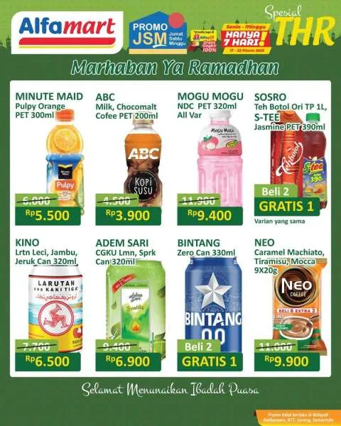 Promo JSM Alfamart Periode 17-23 Maret 2025