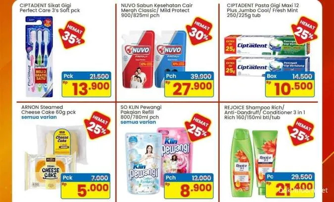 Promo Indomaret Harga Spesial 3-6 Oktober 2025, So Klin-Rejoice Diskon 25%