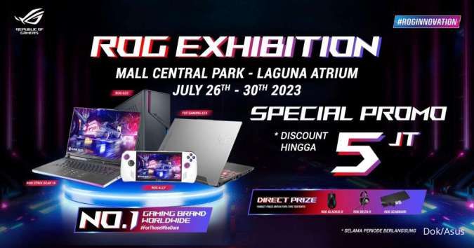 Rasakan Pengalaman Gaming Terbaik di ROG Exhibition dan Menangkan Hadiahnya