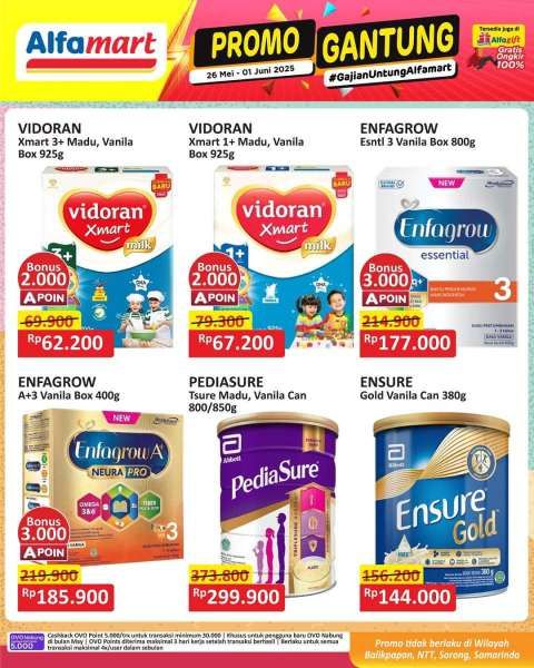 Promo Alfamart Gantung 26 Mei-1 Juni 2025
