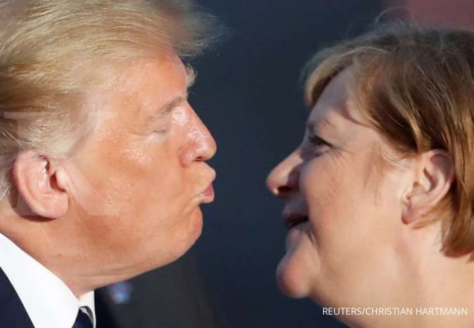 Donald Trump tarik 9.500 tentara AS dari Jerman, hubungan AS-Jerman memburuk?