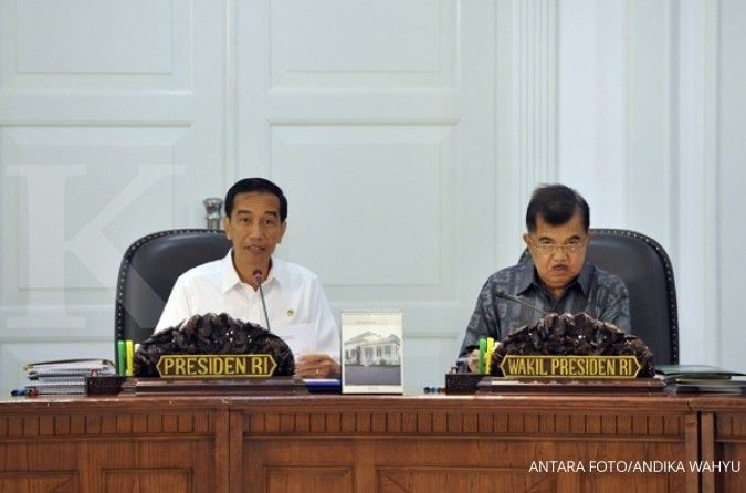 Jokowi gelar rapat terbatas bahas pelemahan rupiah