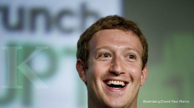 Laba Facebook terpangkas 79% di kuartal akhir 2012