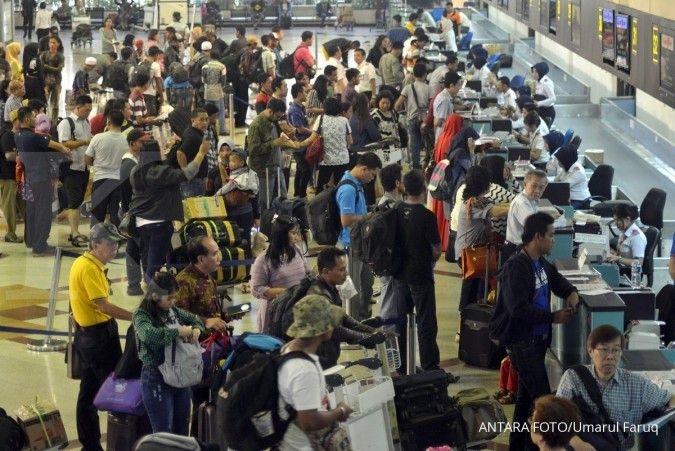 Bandara Lombok ditutup terganggu abu Rinjani