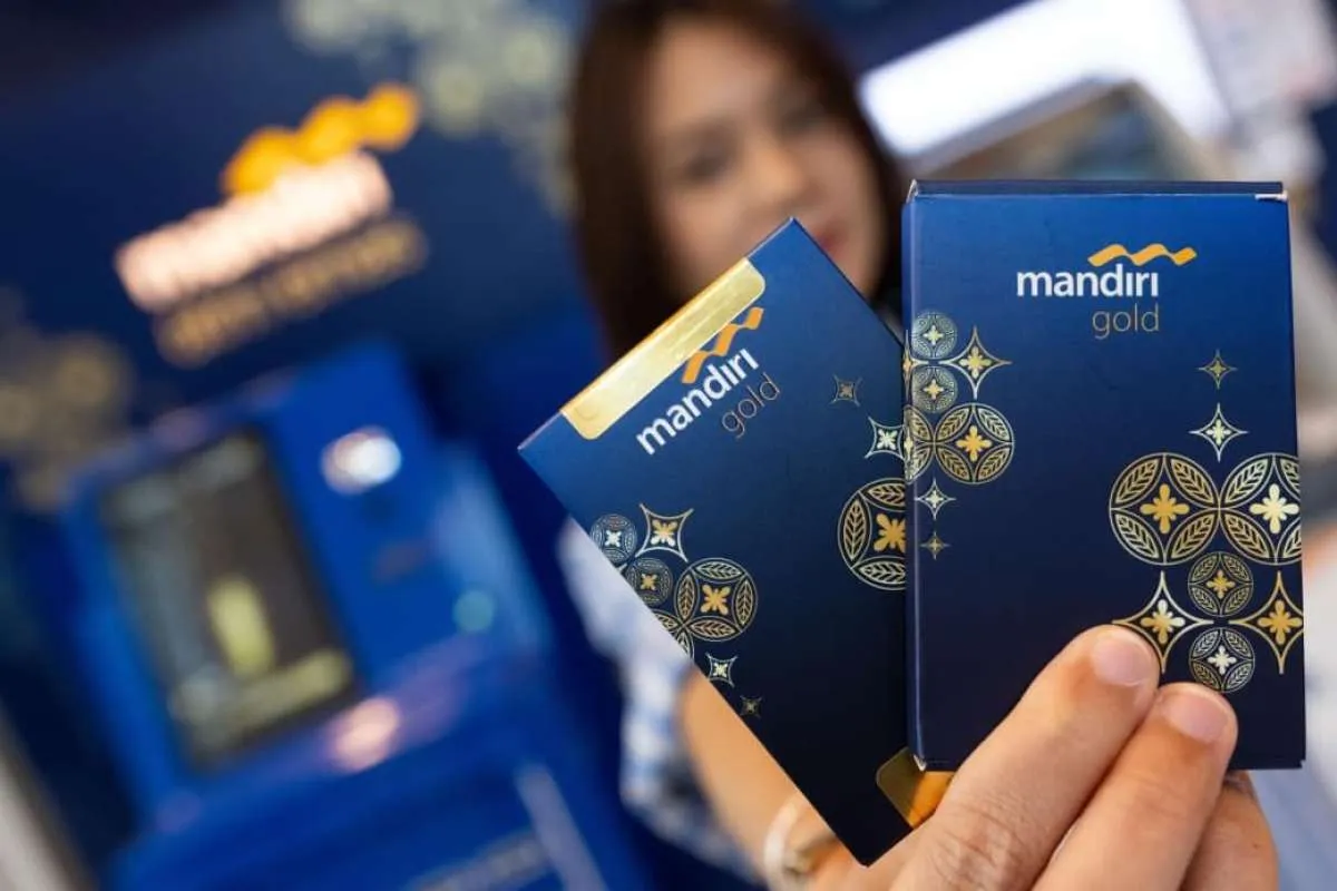 Permintaan Emas Batangan di Indonesia Naik 40%, Bank Mandiri Perluas Layanan Bulion