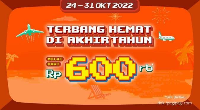 Promo PegiPegi PAS sampai 31 Oktober, Nikmati Harga Tiket Pesawat Mulai Rp 600.000