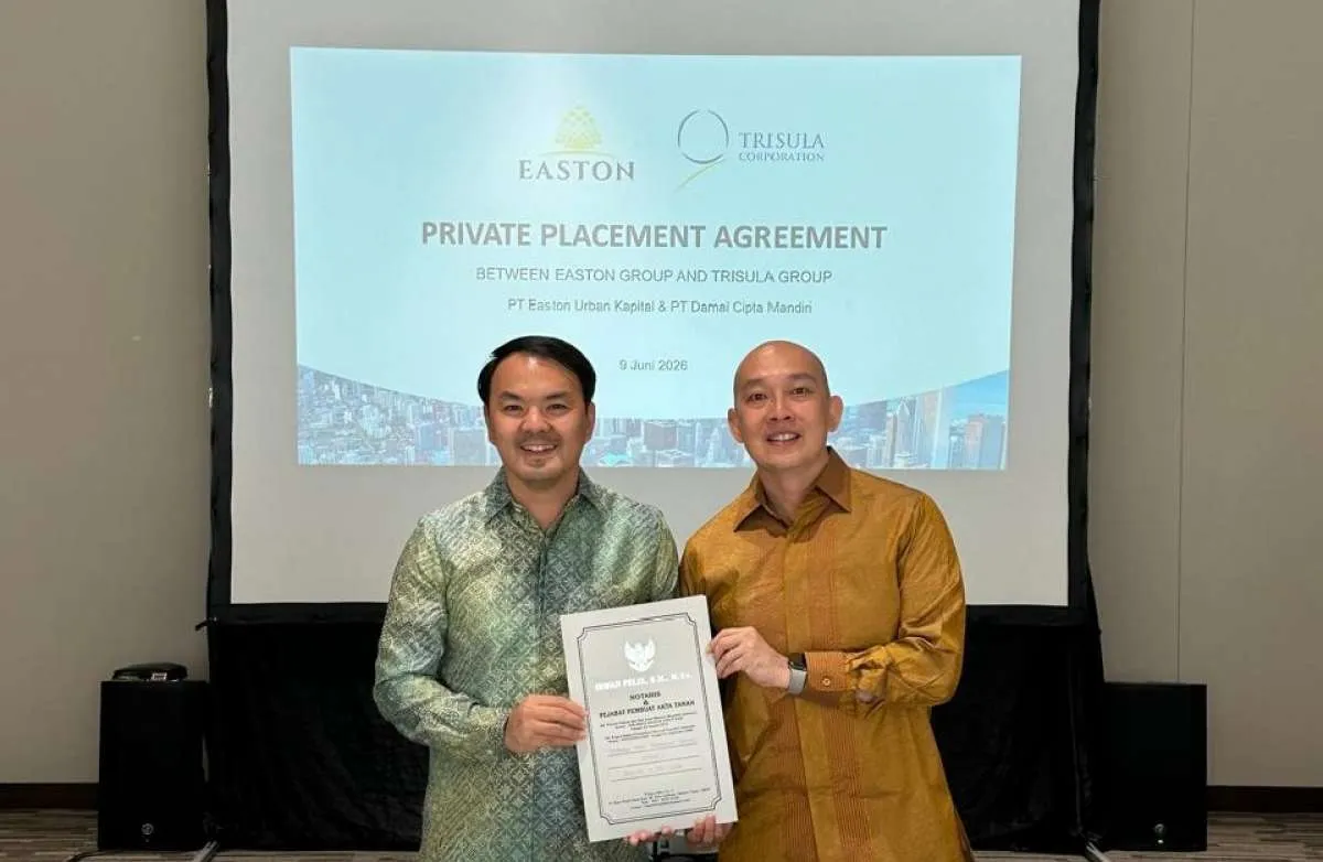Easton Gandeng Trisula untuk Perkuat Ekspansi Properti