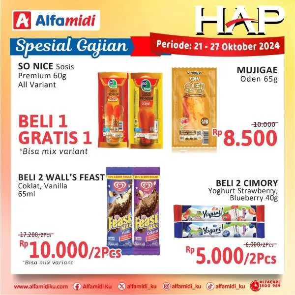 Promo Alfamidi Hemat Satu Pekan Periode 21-27 Oktober 2024