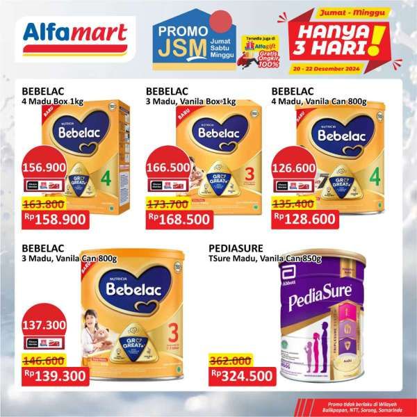 Promo JSM Alfamart Weekend 20-22 Desember 2024