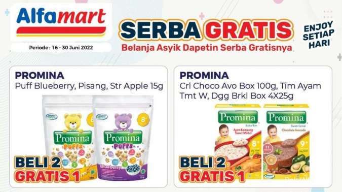 Promo Alfamart Gratis 1 s/d 30 Juni 2022, Beli 1 Sabun Muka Gratis 1 Kapas Kecantikan
