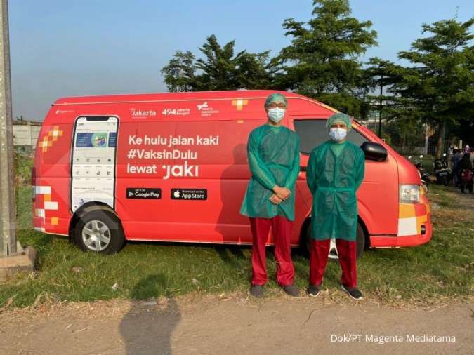 Magenta Mediatama Bersama Pemprov DKI JakartaSiapkan Mobil Vaksin Keliling untuk Dukung Percepat Vaksinasi Covid-19