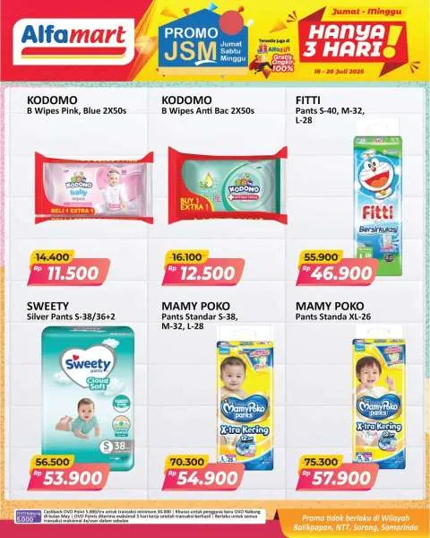 Promo JSM Alfamart 18-20 Juli 2025