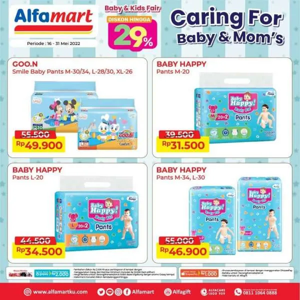 Promo Alfamart Baby & Kids Fair Periode 16-31 Mei 2022
