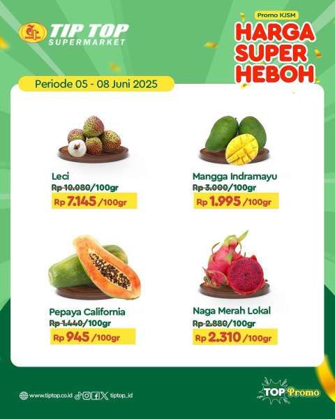 Promo KJSM Tip Top 5-8 Juni 2025