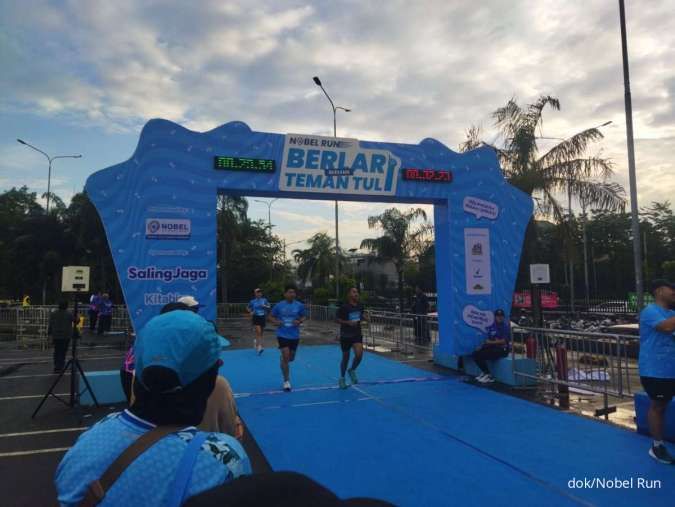 Nobel Run 2025, Ajang Lari Berdonasi Bersama Teman Tuli 