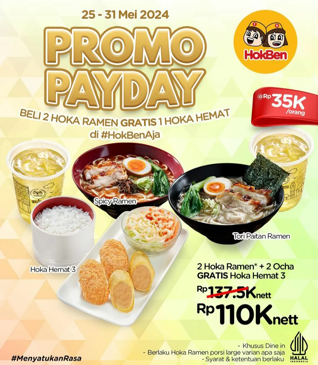 Hokben promo akhir bulan Mei 2024