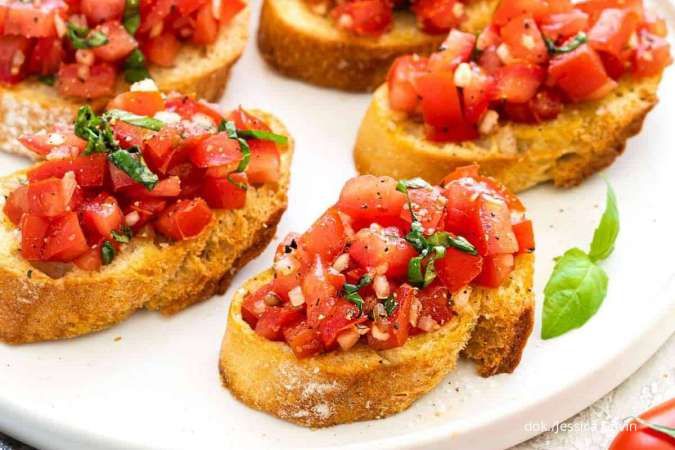 Resep Bruschetta Salsa Tomat ala Italia, Bisa Dimasak dalam 20 Menit!