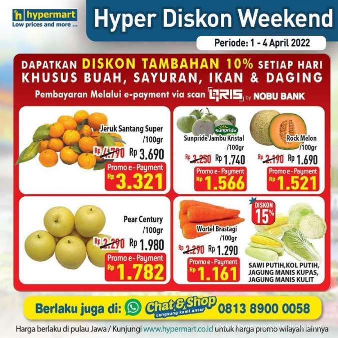 Promo JSM Hypermart Berlaku 1-4 April 2022