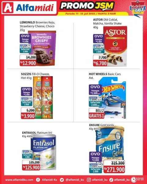 Promo JSM Alfamidi Periode 11-13 Juli 2025