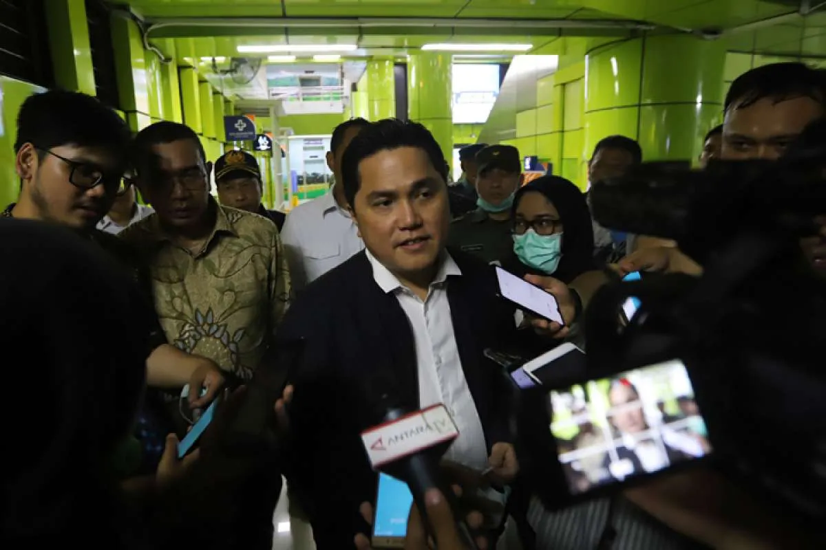 Erick Thohir sambangi gedung KPK, ada apa? 