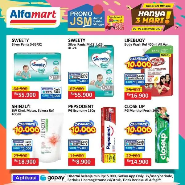 Promo JSM Alfamart 6-8 September 2024