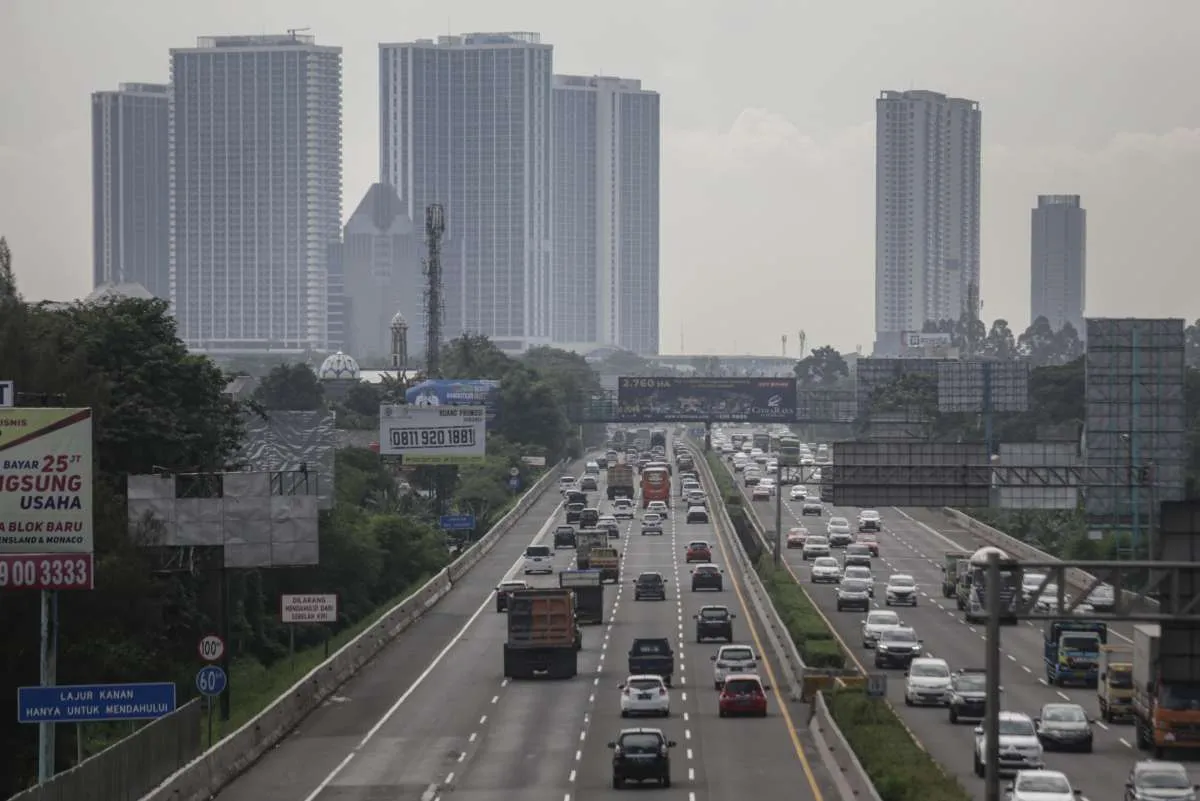 Ruas Tol Jakarta-Tangerang di Kedua Arah Kembali Dilaksanakan Pekerjaan Pemeliharaan
