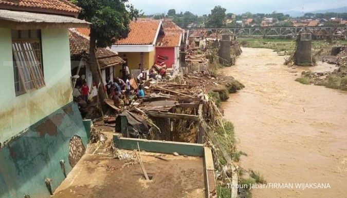 BNPB: Banjir Garut karena sungai Cimanuk rusak