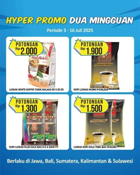 Promo Hypermart Dua Mingguan Periode 3-16 Juli 2025