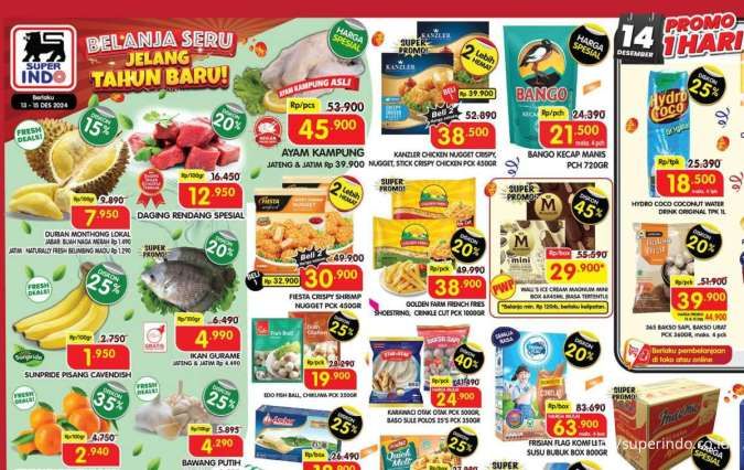 Promo JSM Superindo Weekend 13-15 Desember 2024