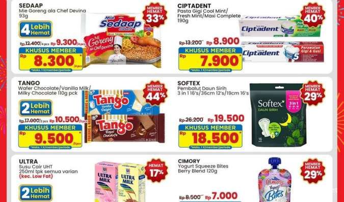 Promo JSM Indomaret 20-22 Desember 2024, Sunlight-Wafer Tango Diskon hingga 44%