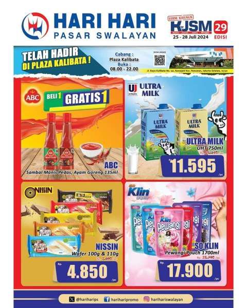 Promo Hari Hari KJSM Swalayan 25-28 Juli 2024