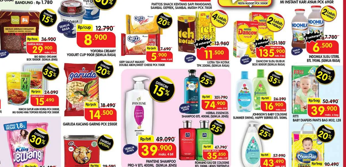 Promo Superindo 20-23 Desember 2021, Ada Diskon s/d 50% dan Beli 1 Gratis 1
