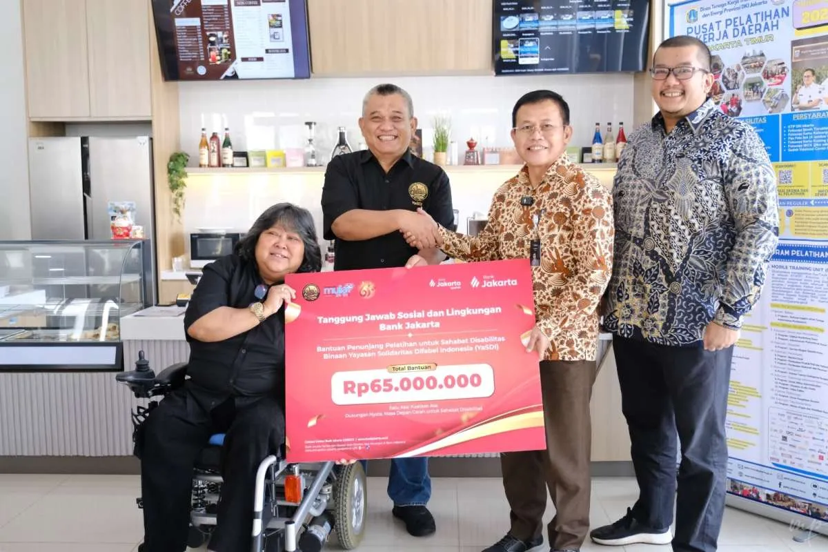Bank Jakarta Gandeng YaSDI, Dorong Kemandirian Penyandang Disabilitas