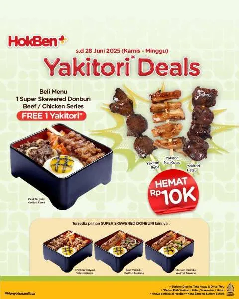Promo HokBen Yakitori Deals