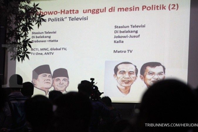 Quick count IRC didanai 3 televisi MNC Group