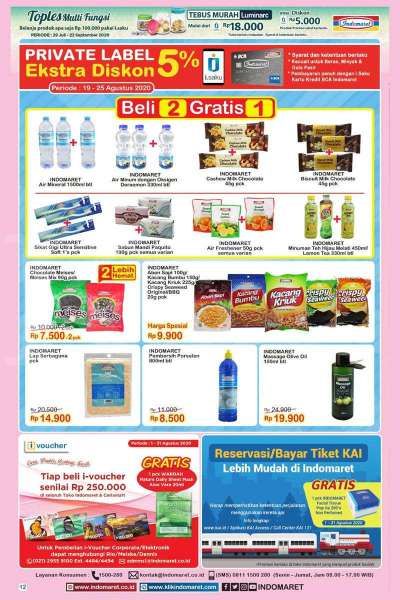 Promo Indomaret Product of Thee Week 19-25 Agustus 2020