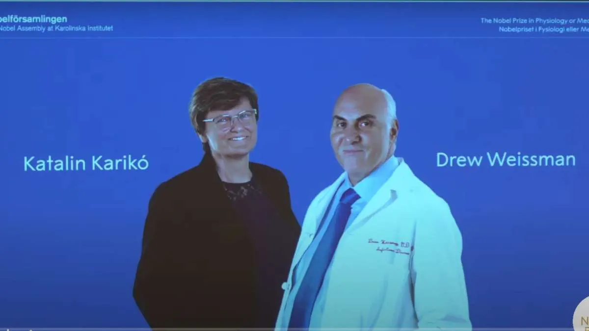 Nobel Prizes: Kariko and Weissman, Pioneers of COVID Vaccine, Win Medicine Award