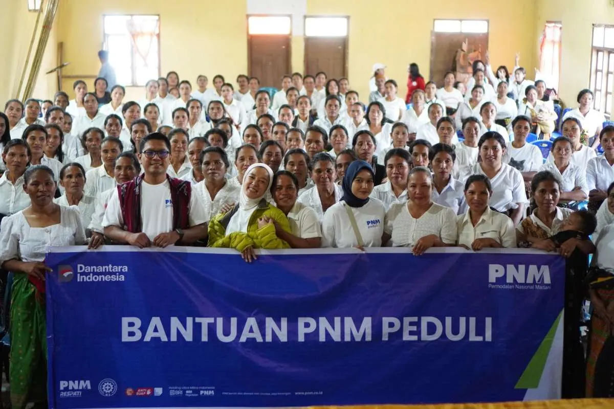 PNM Peduli Hadirkan Trauma Healing untuk Dukung Nasabah Flores NTT Kembali Bangkit