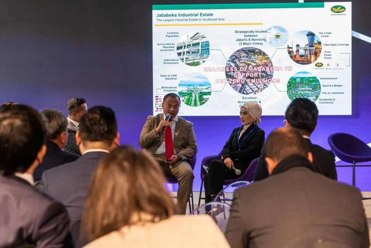 Jababeka Net Zero Cluster Diumumkan dalam World Economic Forum 2023