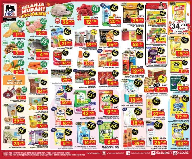 Katalog Promo Superindo Weekday Terbaru 30 Oktober-2 November 2023 