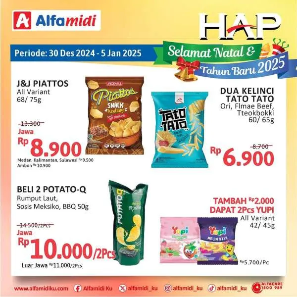 Promo Alfamidi Hemat Satu Pekan Periode 30 Desember 2024-5 Januari 2025