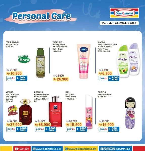Promo Indomaret Super Hemat Mingguan Terbaru 20-26 Juli 2022