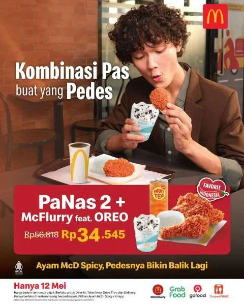 Promo McD PaNas 2 dan McFlurry Sehari