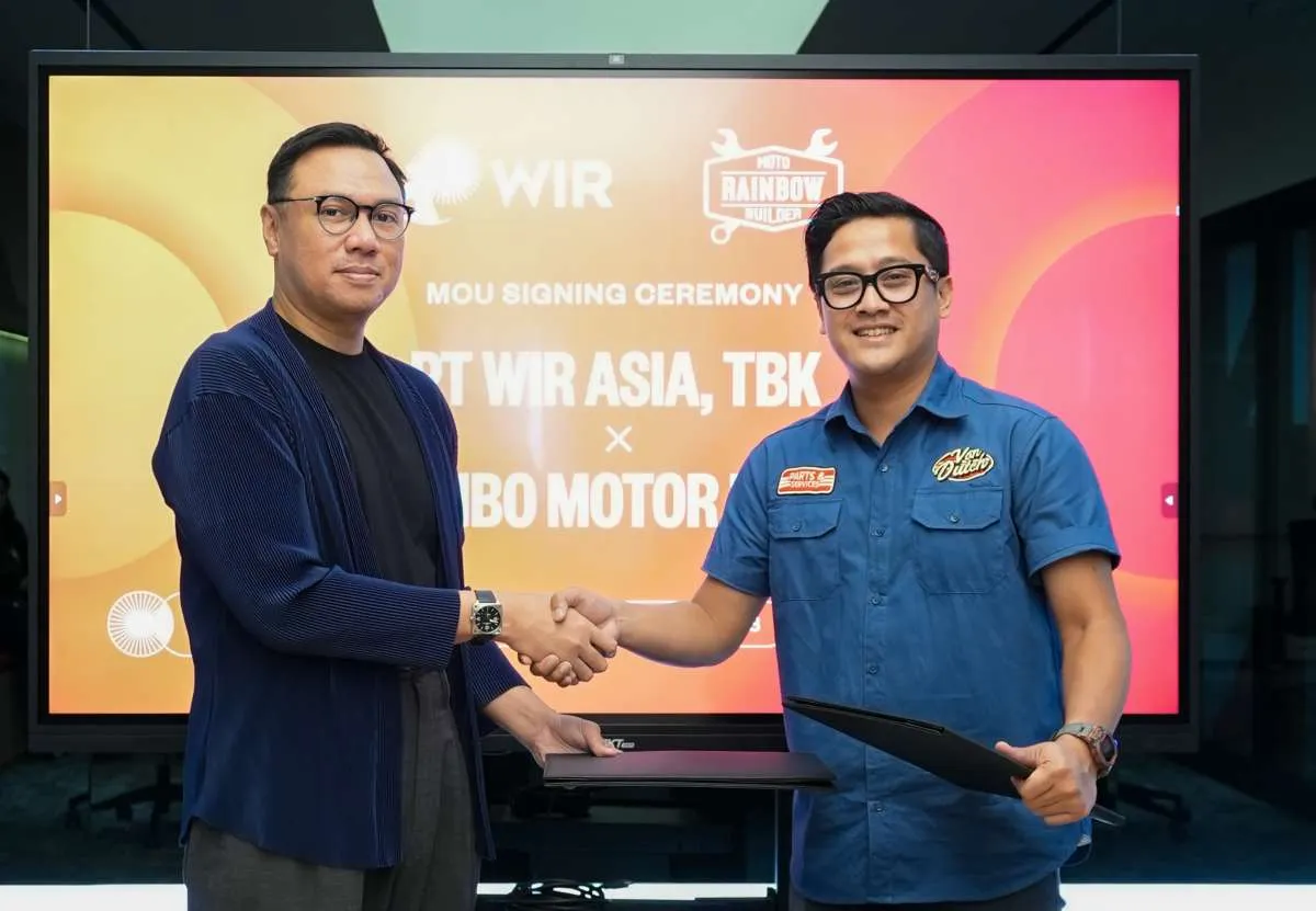 WIR Group dan Rainbow Moto Kolaborasi Rilis Desain Modifikasi Motor Lewat NFT
