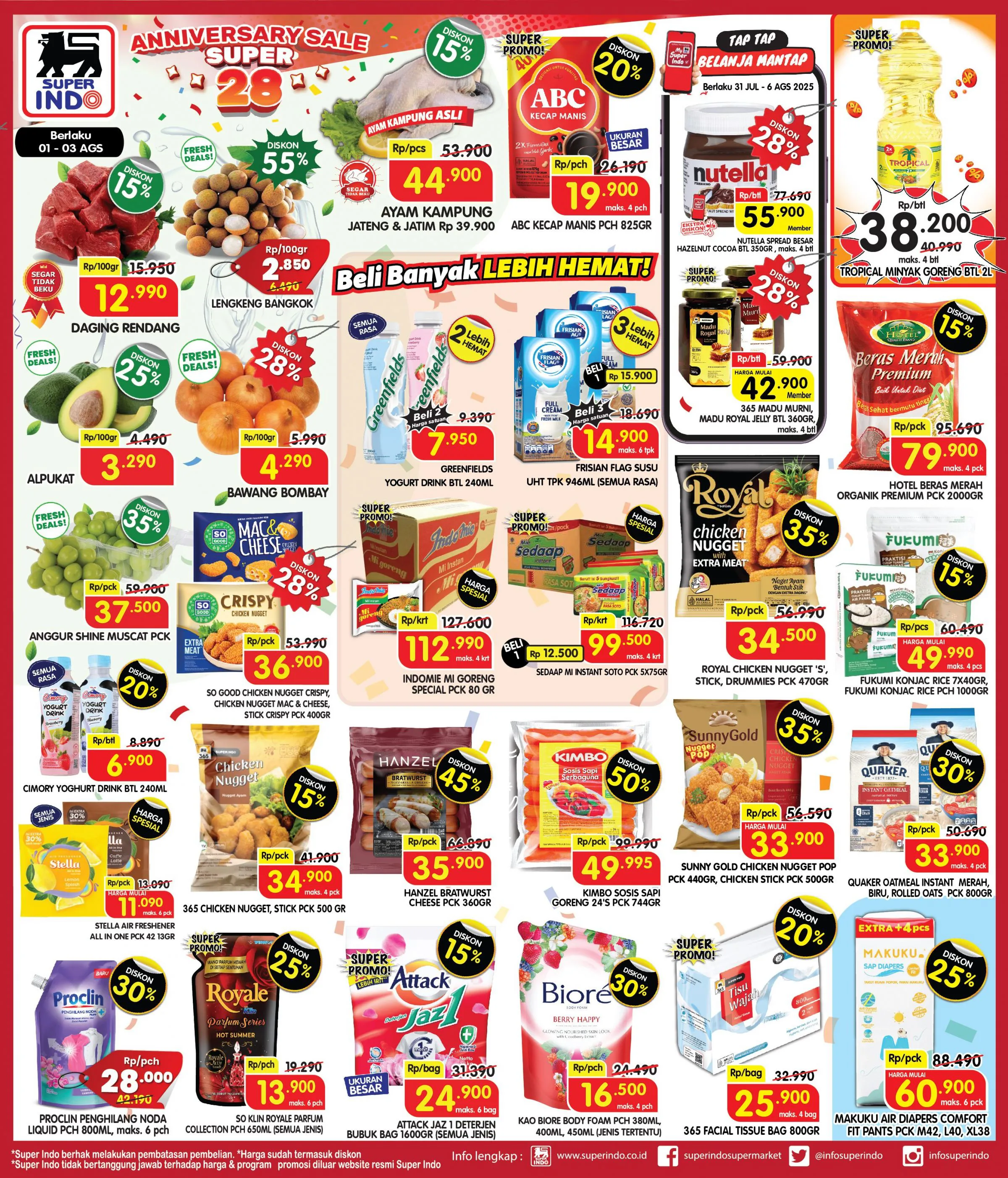 Promo JSM Superindo Periode 1-3 Agustus 2025