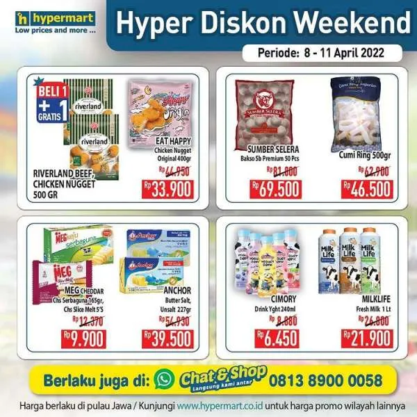 Promo JSM Hypermart 8-11 April 2022, Hyper Diskon Weekend Terbaru