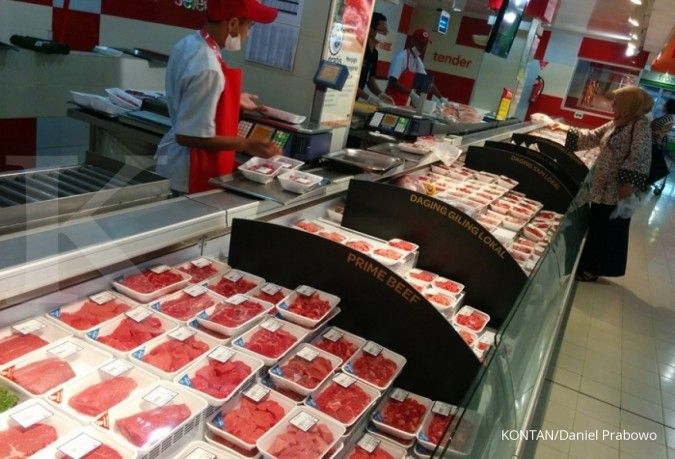 PT Suri Nusantara Jaya pasok 650 ton daging beku 