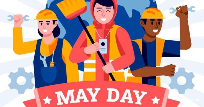 25 Caption Hari Buruh Peringatan May Day untuk Diunggah di Media Sosial 